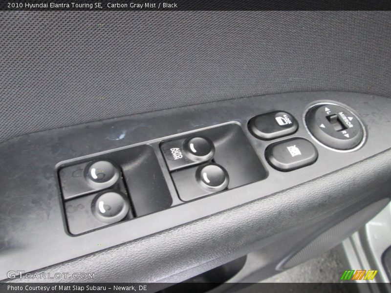 Carbon Gray Mist / Black 2010 Hyundai Elantra Touring SE