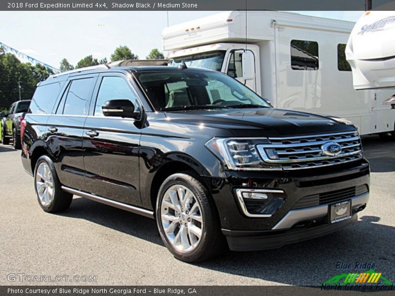 Shadow Black / Medium Stone 2018 Ford Expedition Limited 4x4