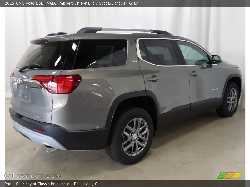 Pepperdust Metallic / Cocoa/Light Ash Gray 2019 GMC Acadia SLT AWD