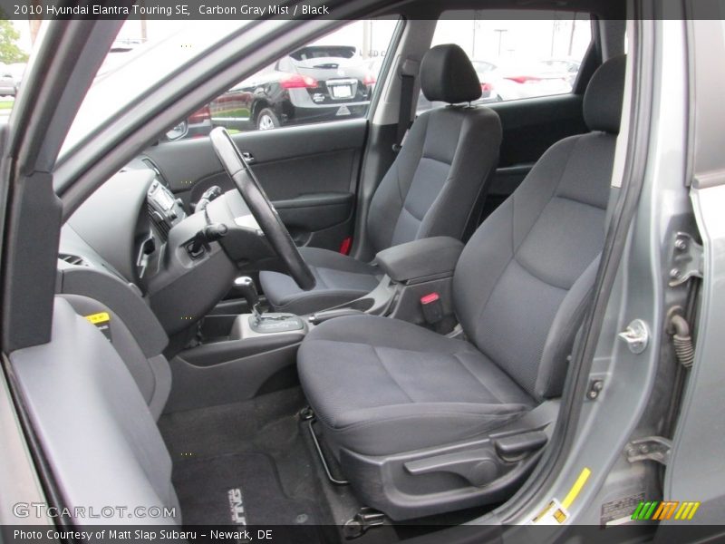 Carbon Gray Mist / Black 2010 Hyundai Elantra Touring SE