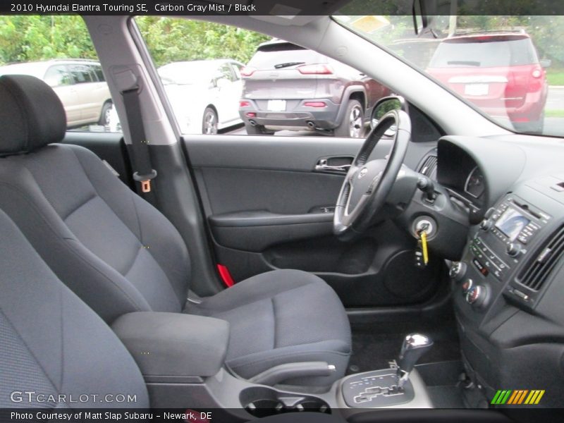 Carbon Gray Mist / Black 2010 Hyundai Elantra Touring SE