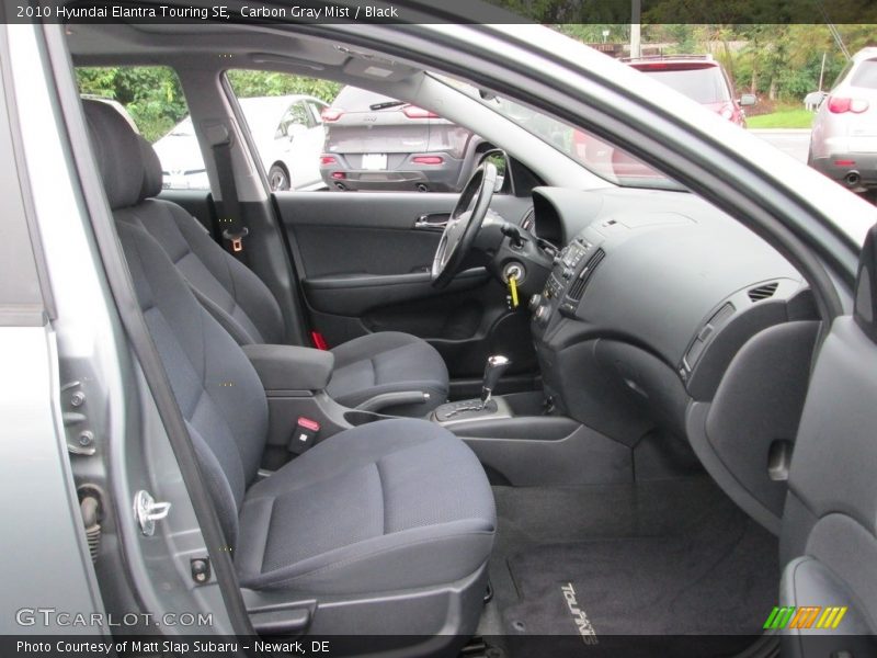 Carbon Gray Mist / Black 2010 Hyundai Elantra Touring SE