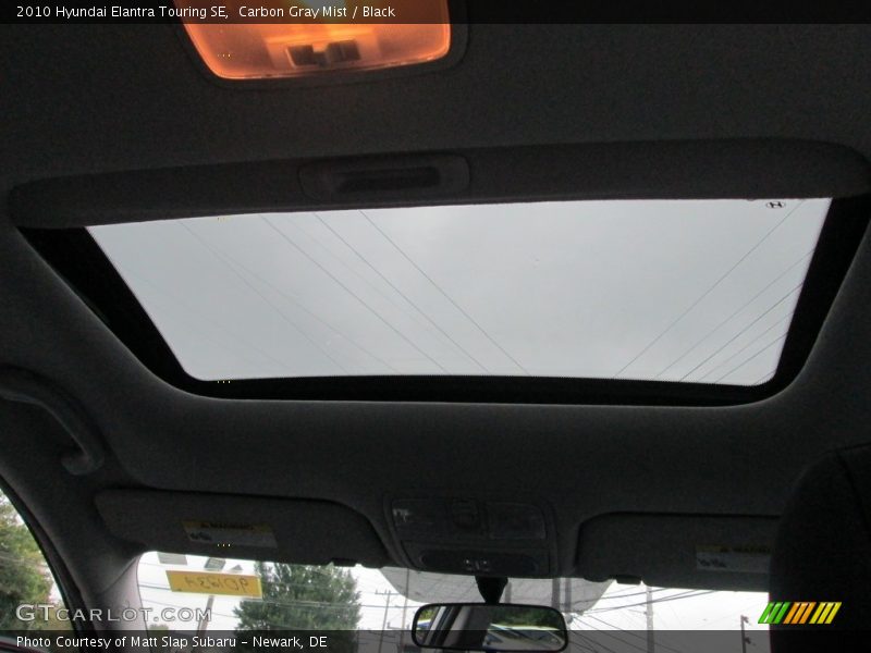 Carbon Gray Mist / Black 2010 Hyundai Elantra Touring SE