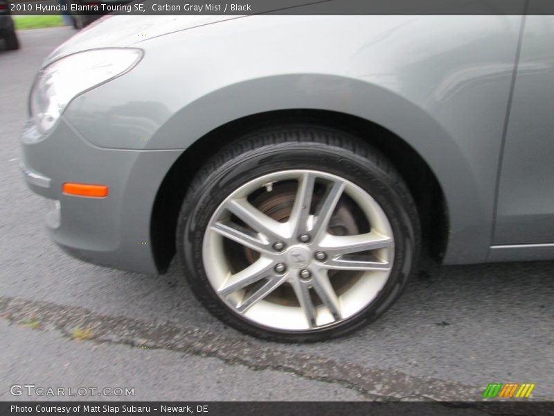 Carbon Gray Mist / Black 2010 Hyundai Elantra Touring SE