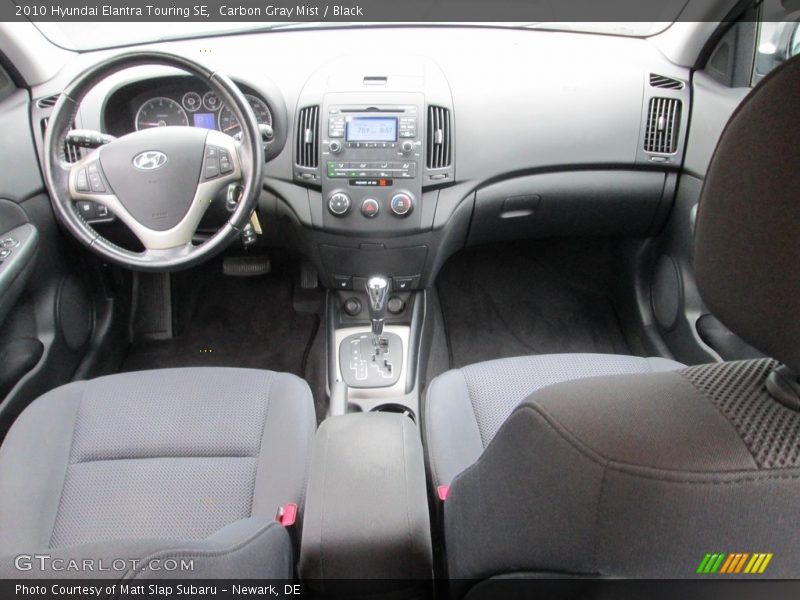 Carbon Gray Mist / Black 2010 Hyundai Elantra Touring SE