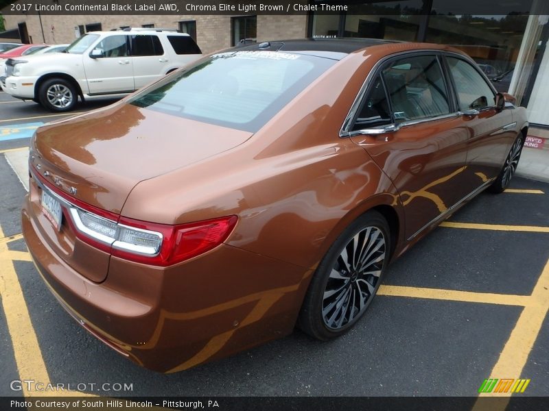 Chroma Elite Light Brown / Chalet Theme 2017 Lincoln Continental Black Label AWD