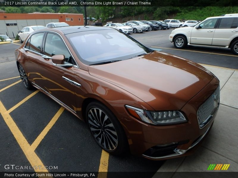 Chroma Elite Light Brown / Chalet Theme 2017 Lincoln Continental Black Label AWD
