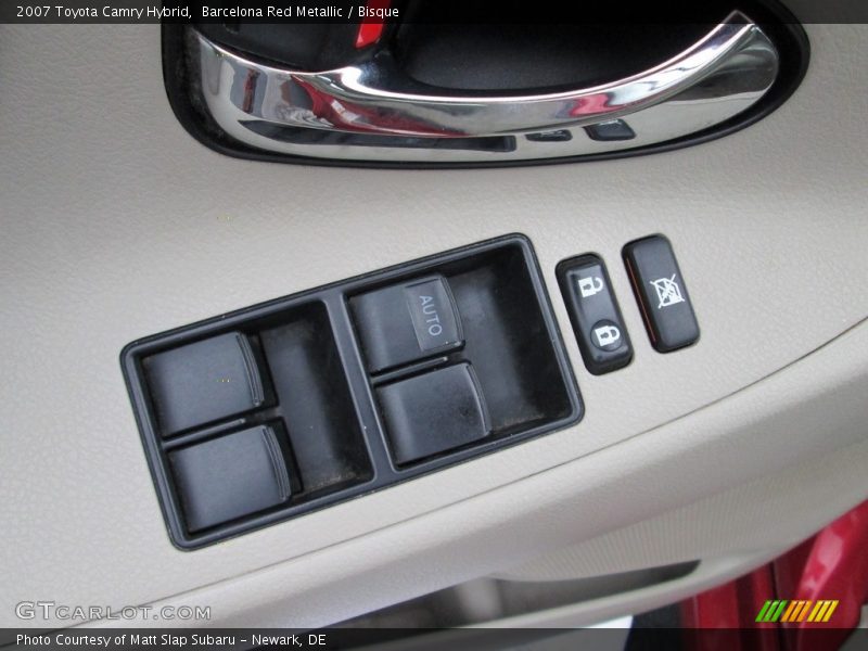 Barcelona Red Metallic / Bisque 2007 Toyota Camry Hybrid