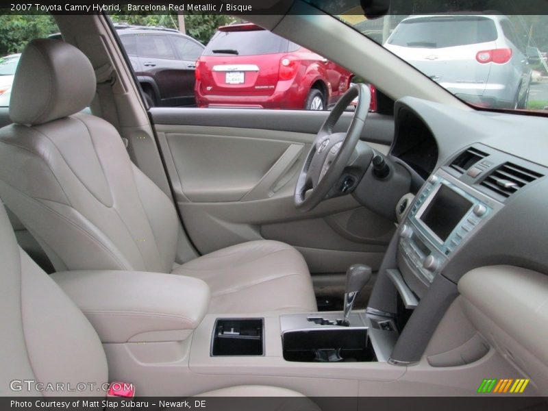 Barcelona Red Metallic / Bisque 2007 Toyota Camry Hybrid