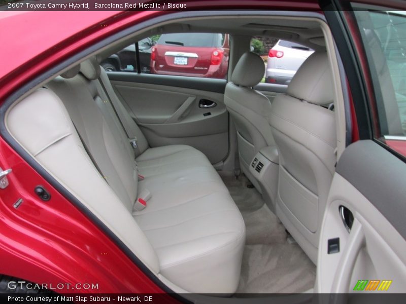 Barcelona Red Metallic / Bisque 2007 Toyota Camry Hybrid