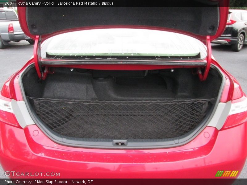 Barcelona Red Metallic / Bisque 2007 Toyota Camry Hybrid