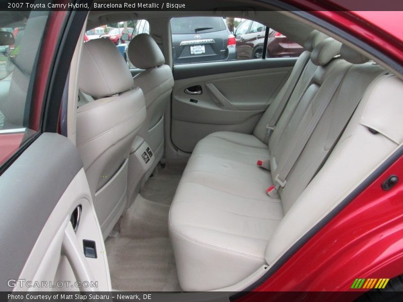 Barcelona Red Metallic / Bisque 2007 Toyota Camry Hybrid