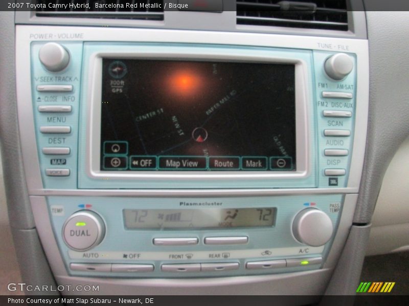 Barcelona Red Metallic / Bisque 2007 Toyota Camry Hybrid