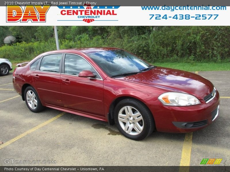Red Jewel Tintcoat / Ebony 2010 Chevrolet Impala LT
