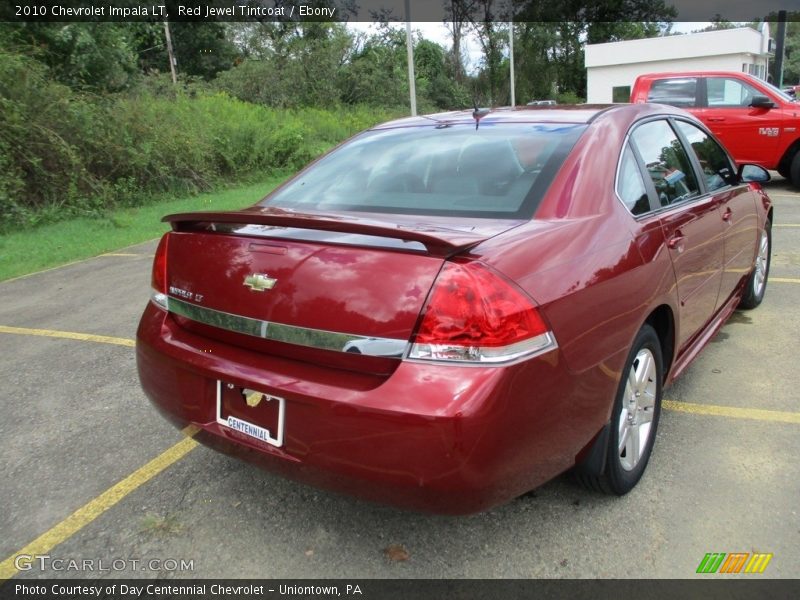 Red Jewel Tintcoat / Ebony 2010 Chevrolet Impala LT