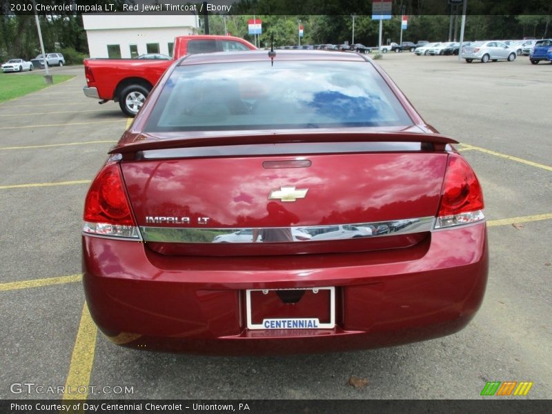 Red Jewel Tintcoat / Ebony 2010 Chevrolet Impala LT