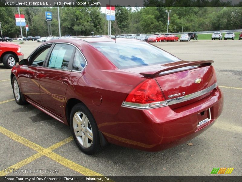Red Jewel Tintcoat / Ebony 2010 Chevrolet Impala LT