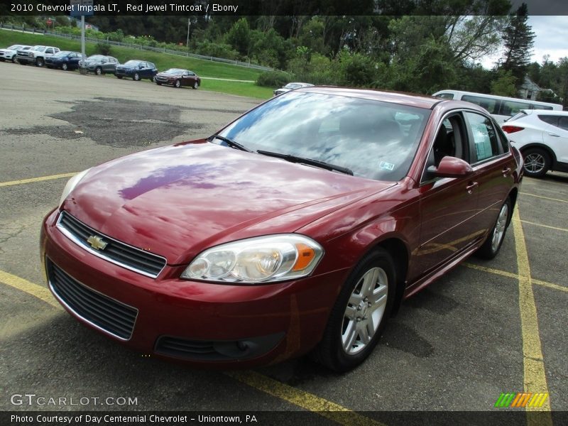 Red Jewel Tintcoat / Ebony 2010 Chevrolet Impala LT