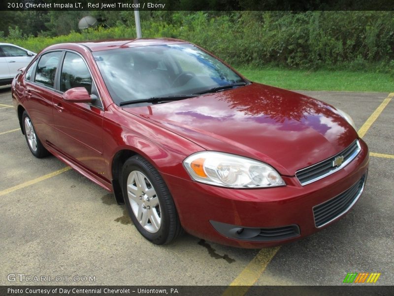 Red Jewel Tintcoat / Ebony 2010 Chevrolet Impala LT