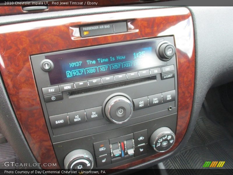 Red Jewel Tintcoat / Ebony 2010 Chevrolet Impala LT