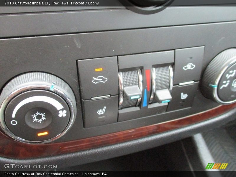 Red Jewel Tintcoat / Ebony 2010 Chevrolet Impala LT