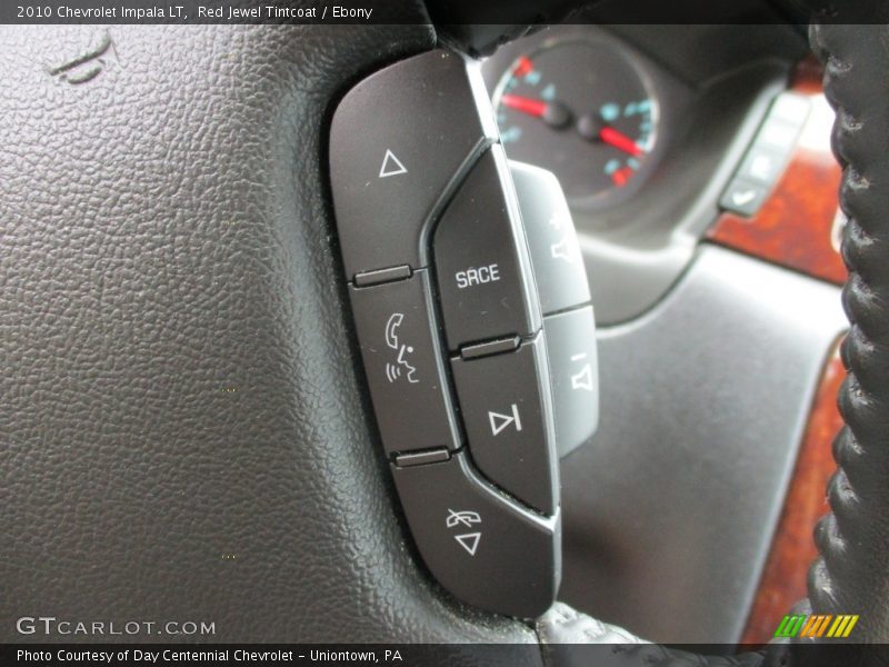 Red Jewel Tintcoat / Ebony 2010 Chevrolet Impala LT