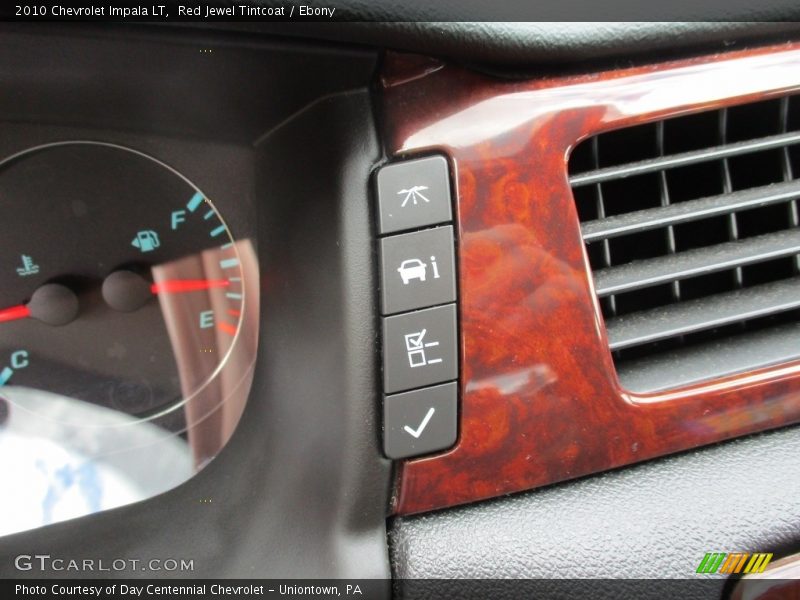 Red Jewel Tintcoat / Ebony 2010 Chevrolet Impala LT
