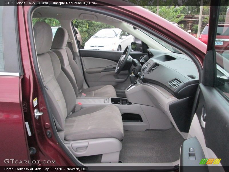 Basque Red Pearl II / Gray 2012 Honda CR-V LX 4WD