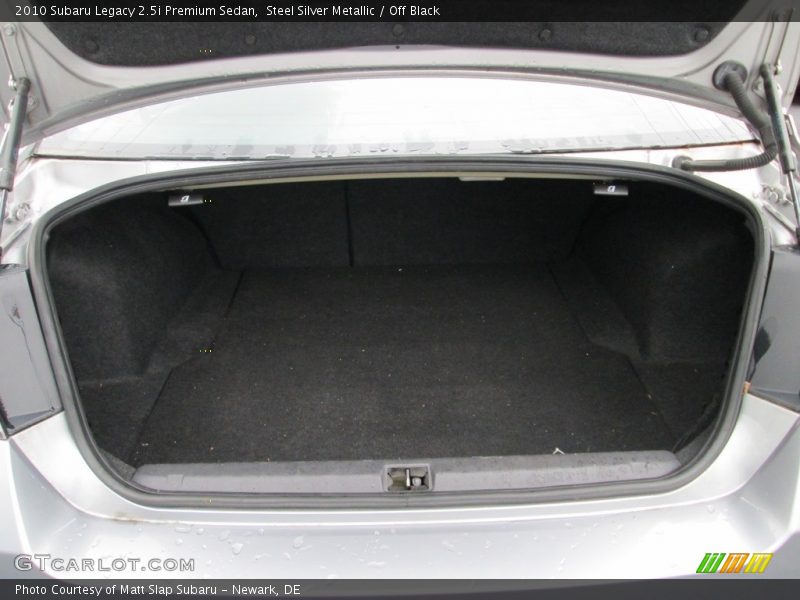 Steel Silver Metallic / Off Black 2010 Subaru Legacy 2.5i Premium Sedan