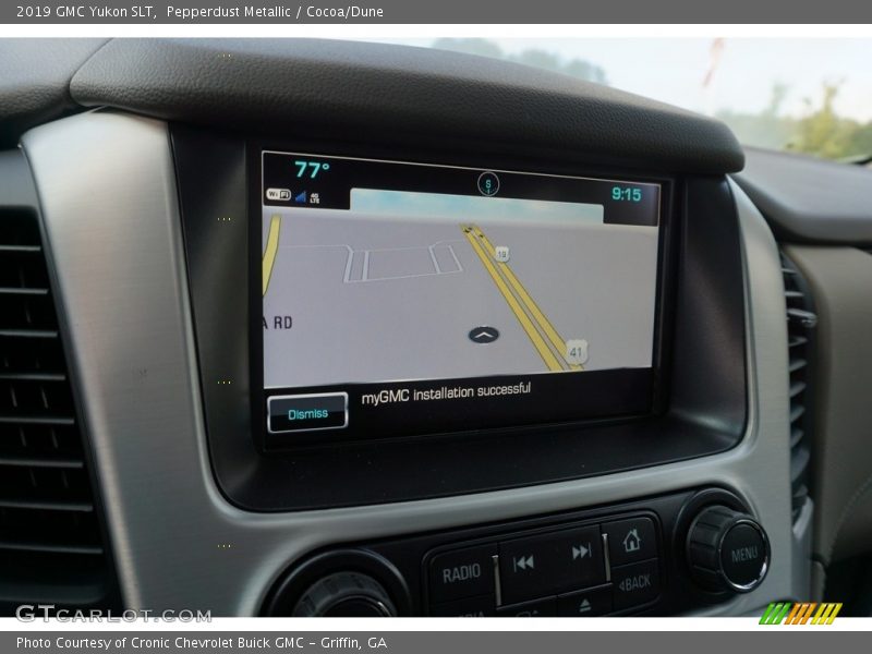 Pepperdust Metallic / Cocoa/Dune 2019 GMC Yukon SLT