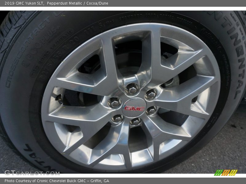 Pepperdust Metallic / Cocoa/Dune 2019 GMC Yukon SLT