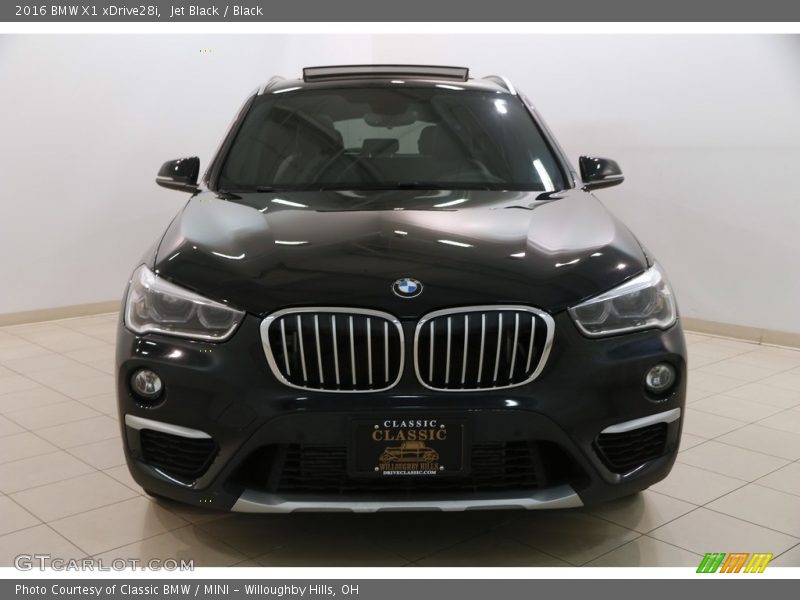 Jet Black / Black 2016 BMW X1 xDrive28i