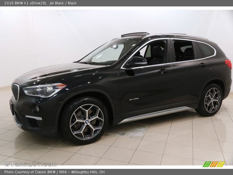 Jet Black / Black 2016 BMW X1 xDrive28i