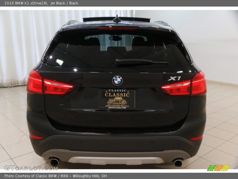 Jet Black / Black 2016 BMW X1 xDrive28i