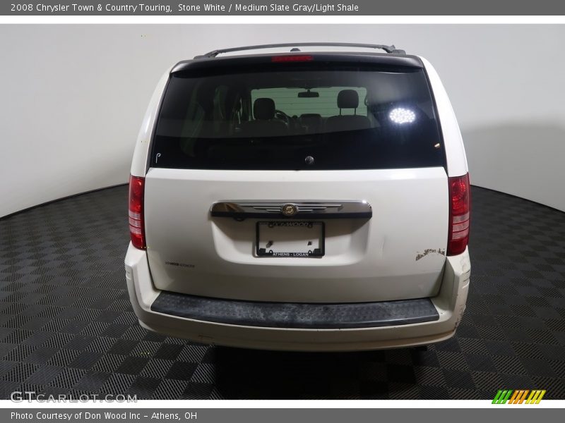 Stone White / Medium Slate Gray/Light Shale 2008 Chrysler Town & Country Touring