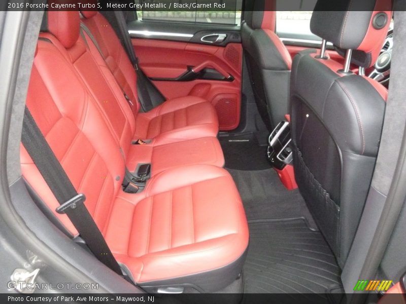 Rear Seat of 2016 Cayenne Turbo S