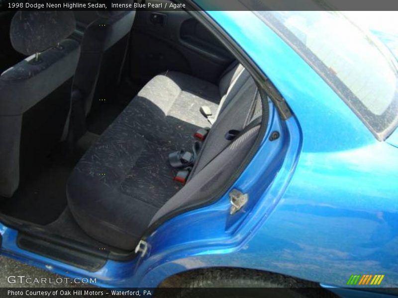 Intense Blue Pearl / Agate 1998 Dodge Neon Highline Sedan