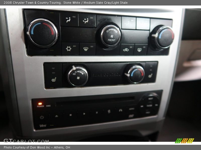 Stone White / Medium Slate Gray/Light Shale 2008 Chrysler Town & Country Touring