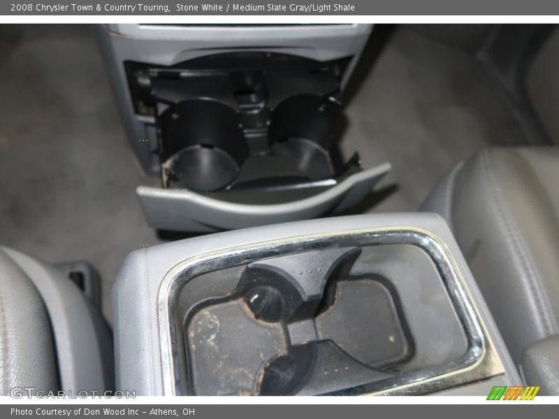 Stone White / Medium Slate Gray/Light Shale 2008 Chrysler Town & Country Touring