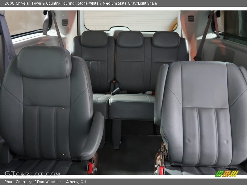 Stone White / Medium Slate Gray/Light Shale 2008 Chrysler Town & Country Touring