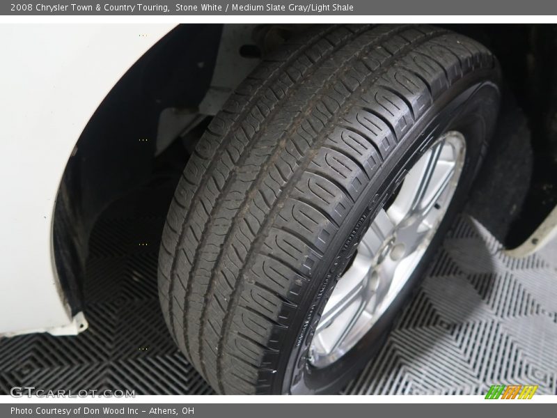 Stone White / Medium Slate Gray/Light Shale 2008 Chrysler Town & Country Touring