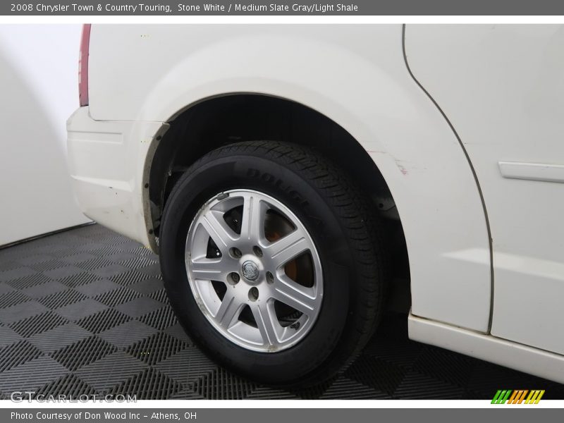 Stone White / Medium Slate Gray/Light Shale 2008 Chrysler Town & Country Touring