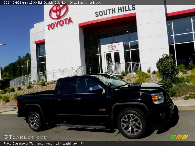 Onyx Black / Jet Black 2014 GMC Sierra 1500 SLT Double Cab 4x4