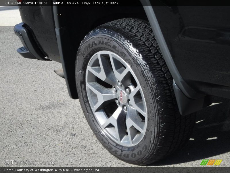 Onyx Black / Jet Black 2014 GMC Sierra 1500 SLT Double Cab 4x4