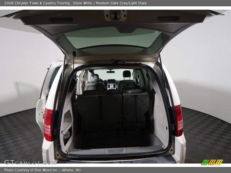 Stone White / Medium Slate Gray/Light Shale 2008 Chrysler Town & Country Touring