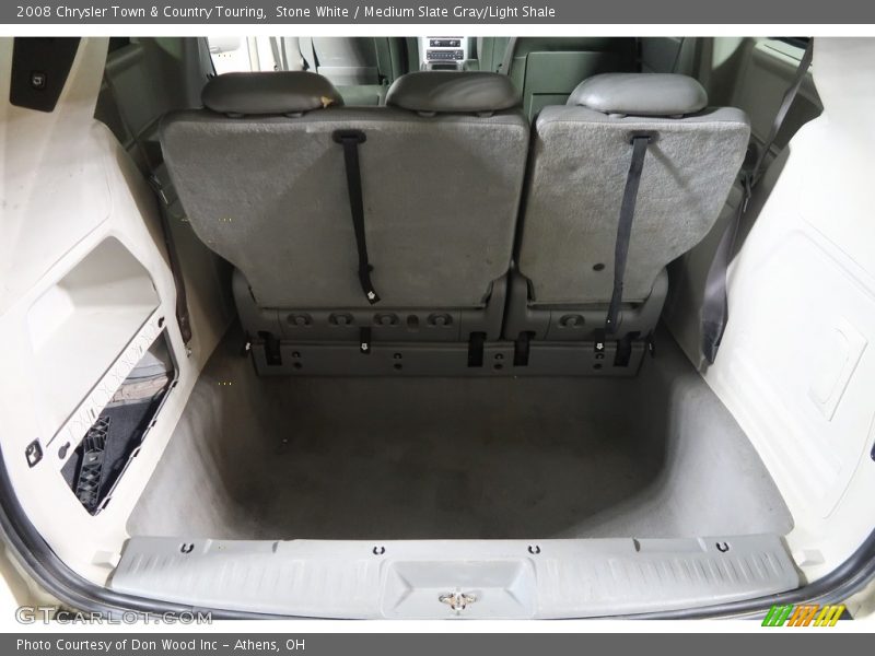 Stone White / Medium Slate Gray/Light Shale 2008 Chrysler Town & Country Touring