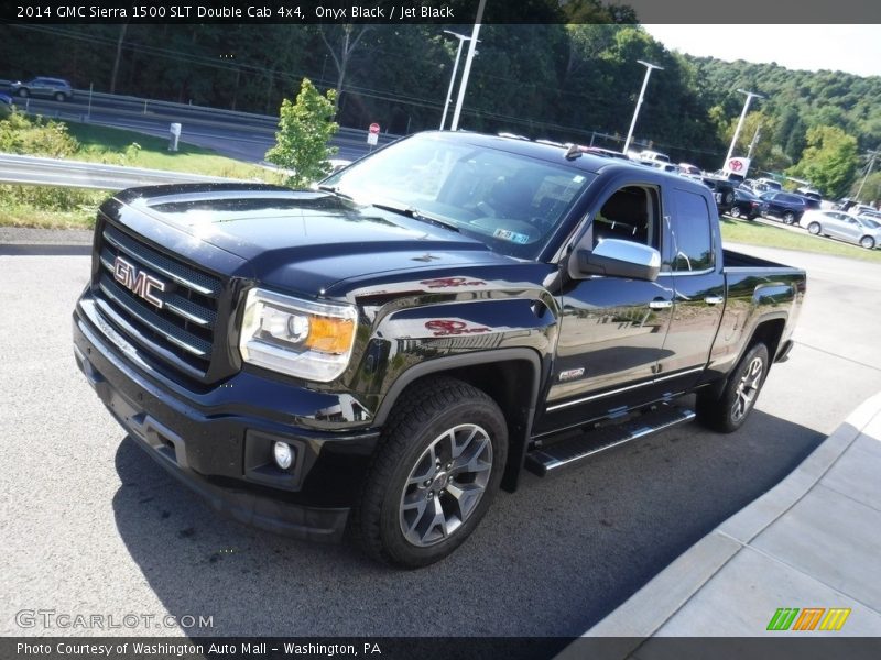 Onyx Black / Jet Black 2014 GMC Sierra 1500 SLT Double Cab 4x4