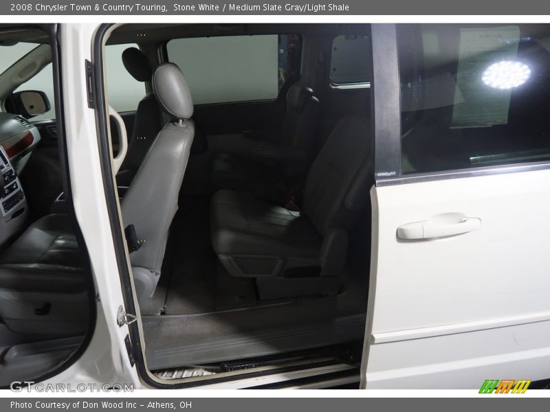 Stone White / Medium Slate Gray/Light Shale 2008 Chrysler Town & Country Touring