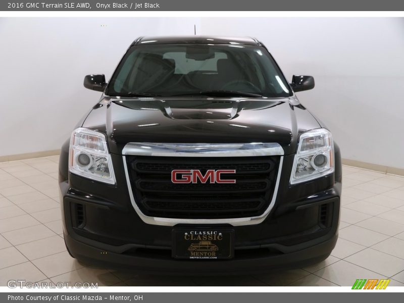 Onyx Black / Jet Black 2016 GMC Terrain SLE AWD