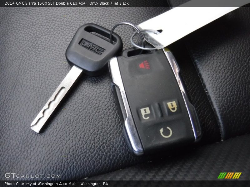 Onyx Black / Jet Black 2014 GMC Sierra 1500 SLT Double Cab 4x4